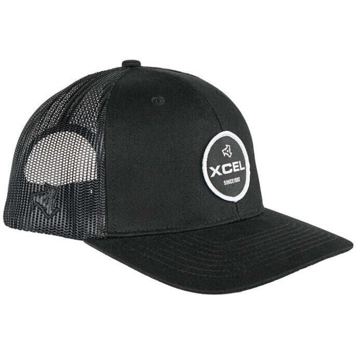 2024 Xcel Heritage Trucker Hat MAHT1TK3 - Black